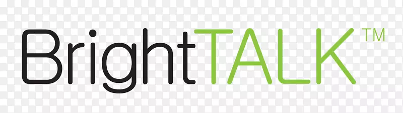 BrightTalk组织徽标商业网播-明亮