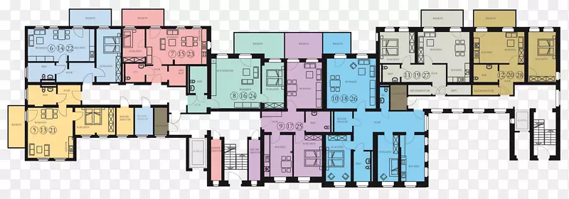 平面图房公寓室内设计服务-房屋