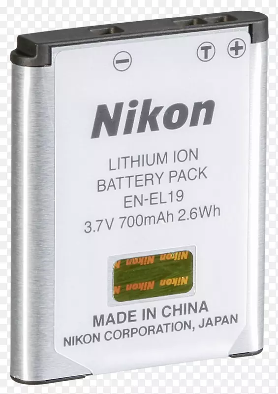 电动电池尼康d 750电池充电器Nikon Coolpix s 3100锂离子电池照相机
