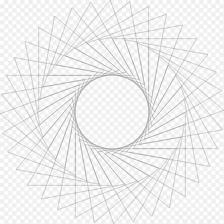 圆点角-几何线