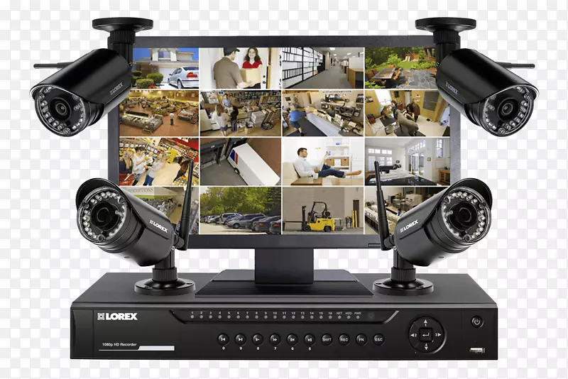 无线安全摄像机-闭路电视洛雷克斯技术公司夜视安全警报和系统.照相机监视