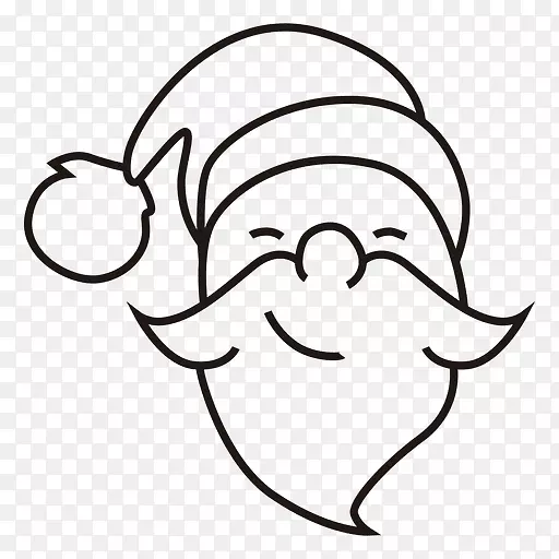 圣诞老人绘画动画剪贴画-圣诞老人