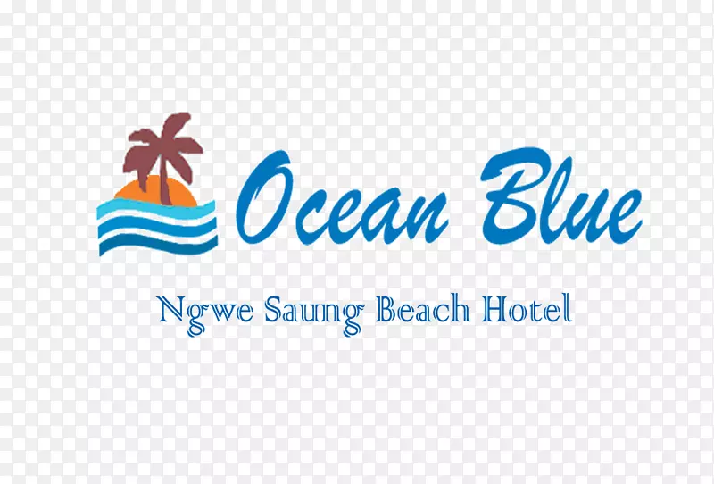 海蓝色海滩酒店，潮塔，巴辛仰光标志-酒店