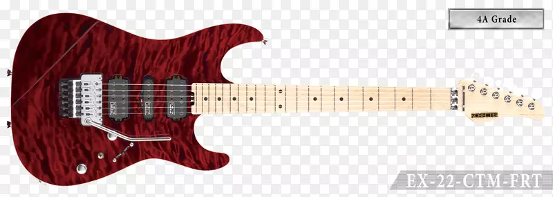 声电吉他Charvel pro-mod San Dimas风格2 hh-电吉他