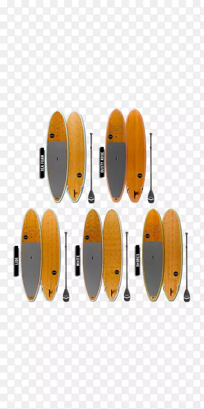 站立式桨板、冲浪艇、划桨板、文物大道-竹子板