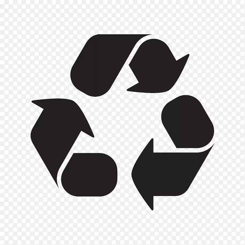 回收符号再利用垃圾桶和废纸篮塑料回收.符号