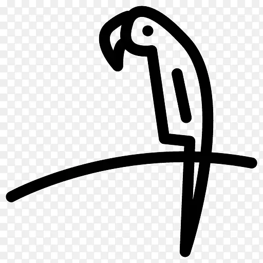 鹦鹉电脑图标剪辑艺术-迈阿密市