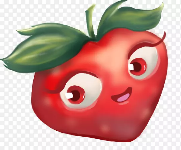 番茄天然食品草莓番茄