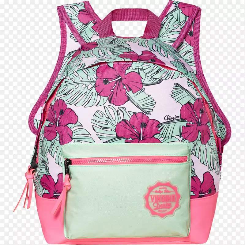 手提包，背包，粉红色送信袋.背包