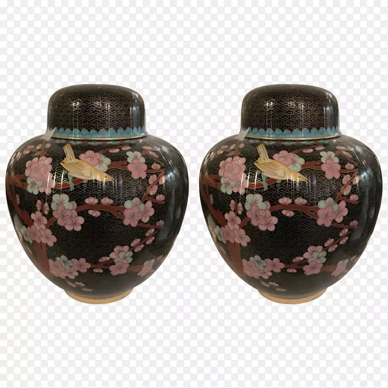 景泰蓝瓶陶瓷金属花瓶