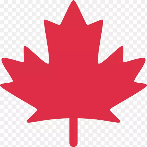 加拿大红枫叶剪贴画-加拿大