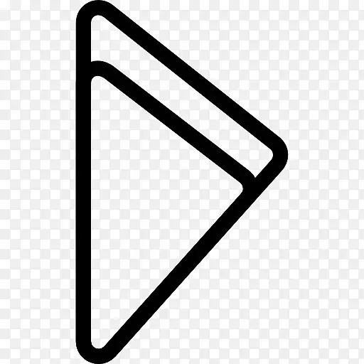 直角三角形计算机图标箭头三角形