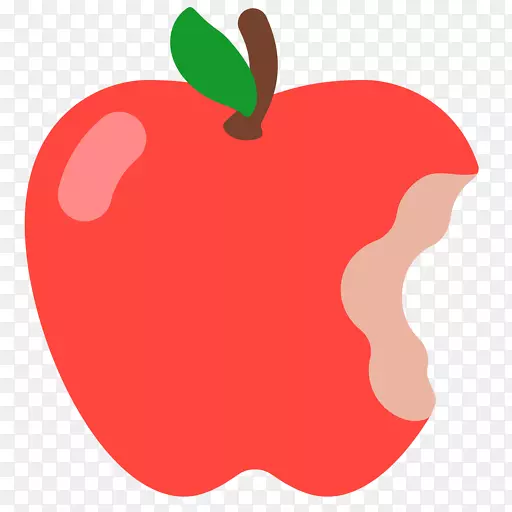 苹果彩色表情iphone剪贴画-苹果