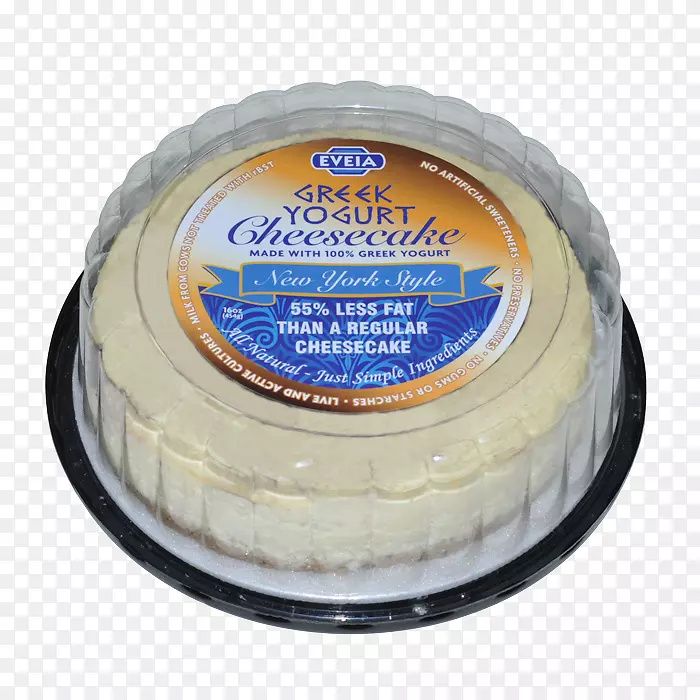 奶油奶酪芝士蛋糕纽约市希腊酸奶-牛奶奶酪坚果