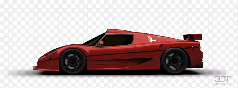 法拉利F50 GT轿车豪华车汽车设计-法拉利F50