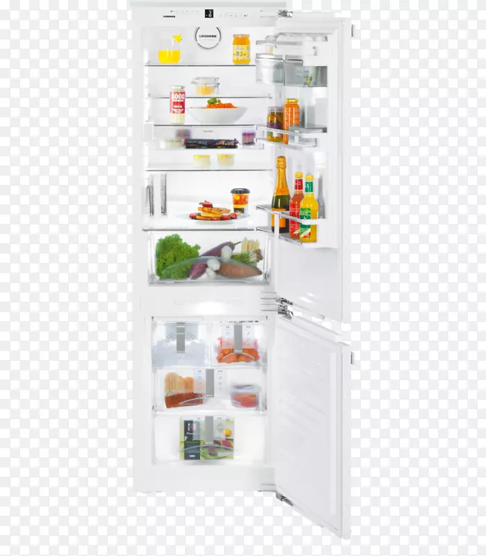 利勃海尔集团利勃海尔icn 3386高级冰箱右冰箱自动解冻-冰箱