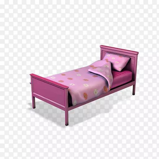 床框床垫粉红色m-床垫
