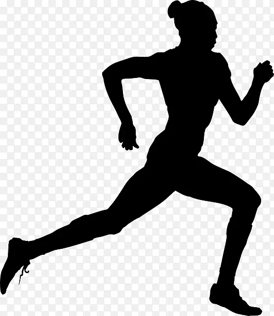 田径运动员运动跑短跑-运动量减少