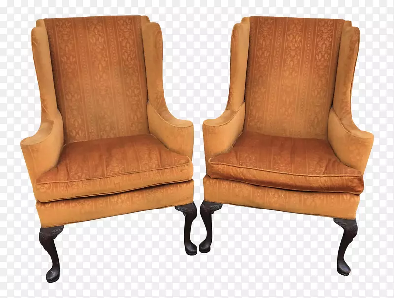 俱乐部椅，翼椅，沙发，拖鞋椅