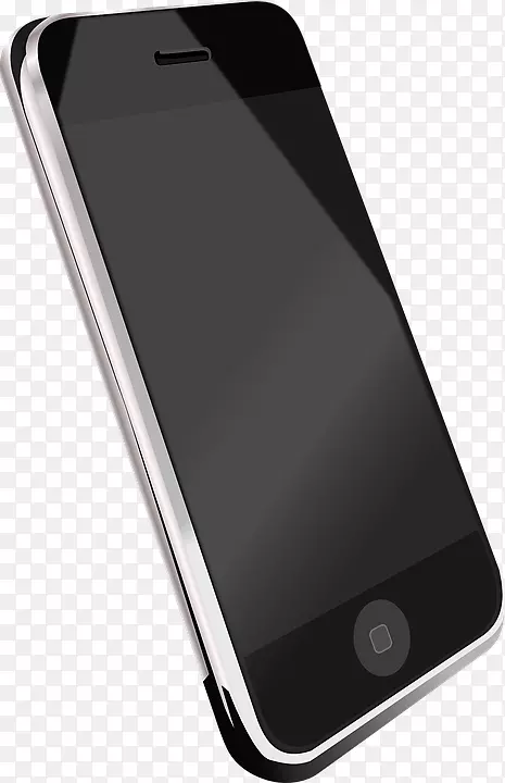 iPhone智能手机触摸屏剪贴画-iphone