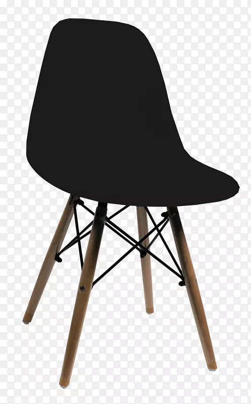 椅子塑料木材/m/083 vt-Charles Eames