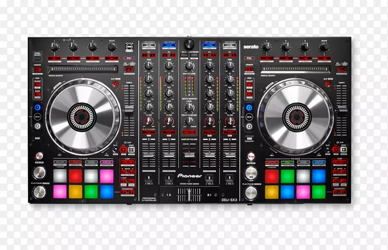 DJ控制器先驱DDJ-SX2先驱DJ圆盘骑师DJ混频器