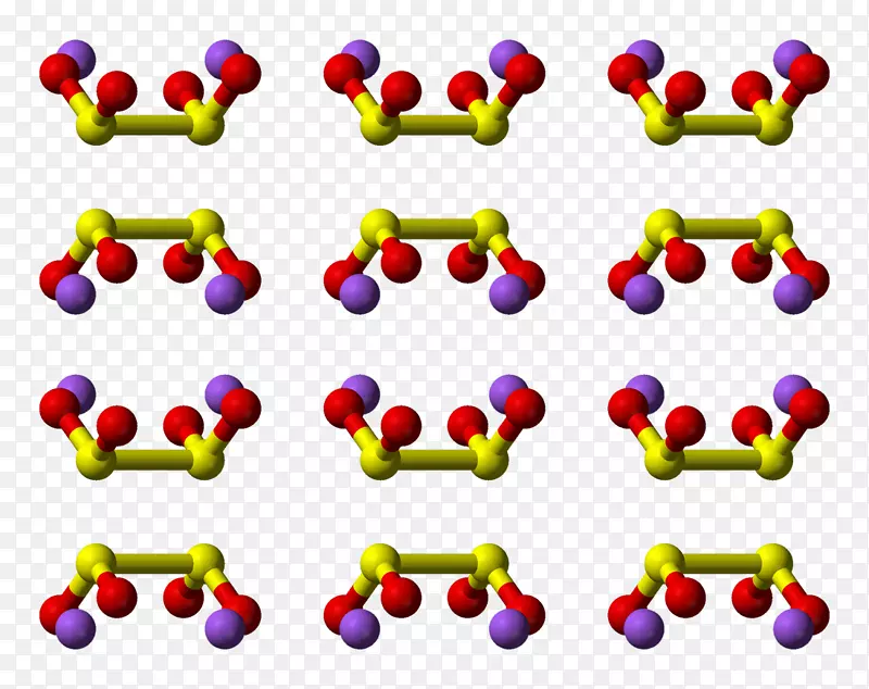 二硫酸钠二硫代酸结构-其它结构