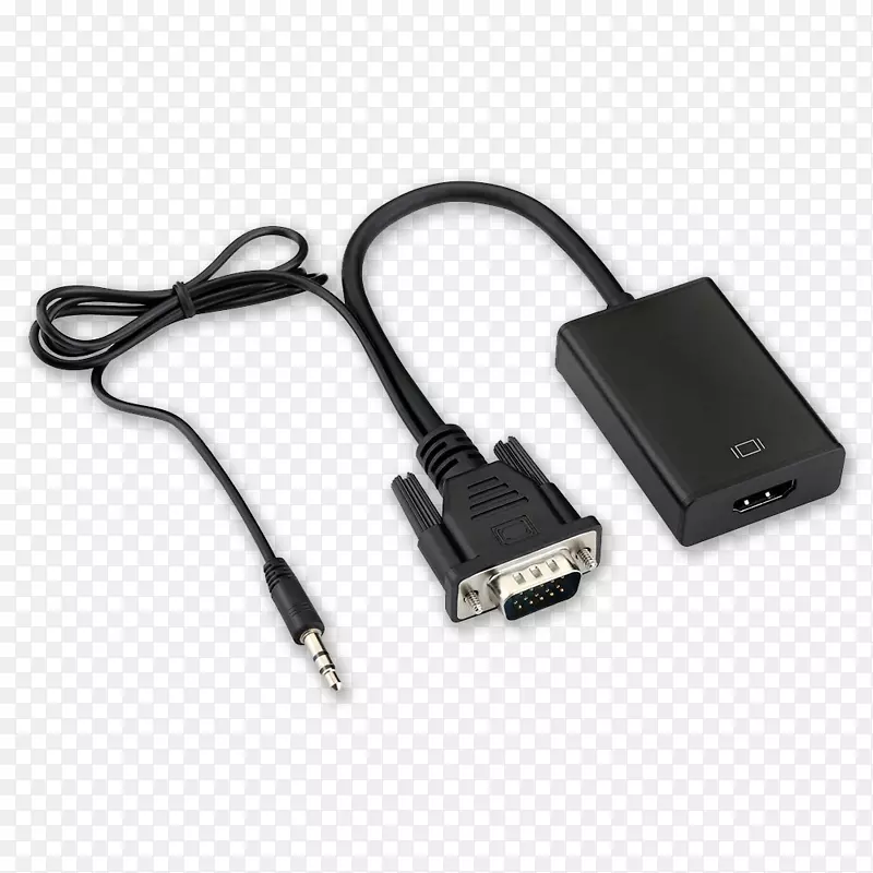 笔记本电脑HDMI VGA连接器1080 p适配器-VGA连接器