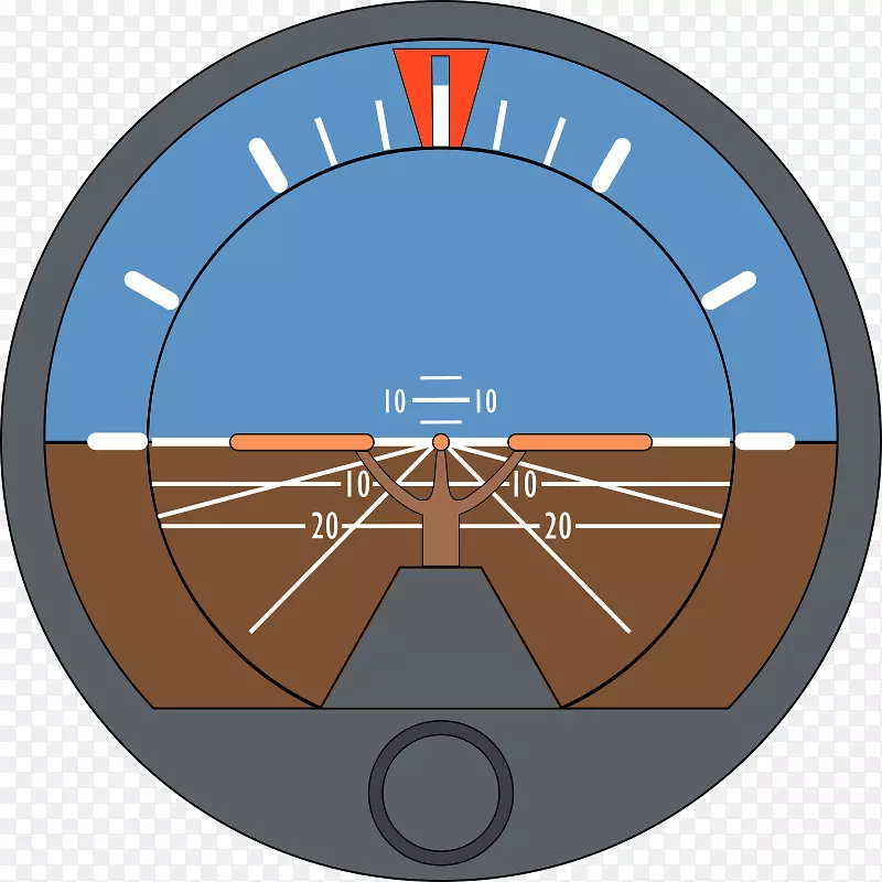 飞机飞行仪表姿态指示器飞机