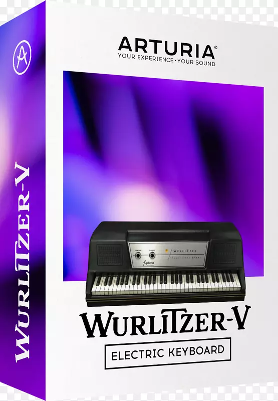 Wurlitzer电动钢琴阿图里亚软件合成器-Shure sm57