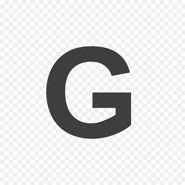 性别符号标志-字母g