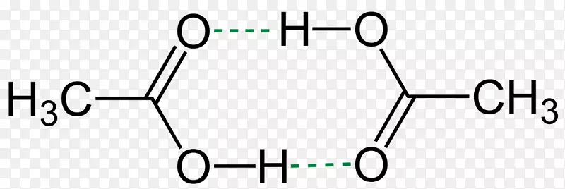 氢键甲酸化学键乙酸
