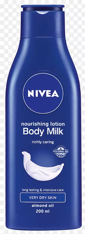 Nivea滋养体乳保湿剂nivea快速水合乳液-油