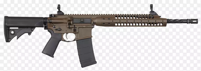 LWRC国际6.8mm Remington SPC LWRC M6火器5.56×45毫米北约编织钢架