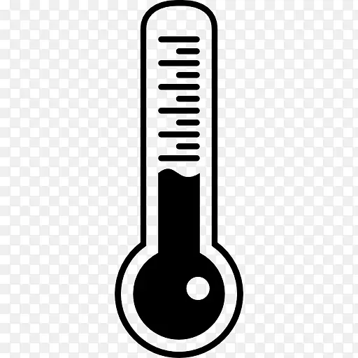 温度计温度计算机图标剪辑艺术液晶温度计