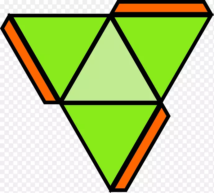 四面体三角形颜色正多边形三角形