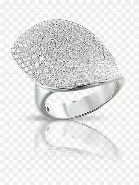 结婚戒指银白金工业设计结婚戒指