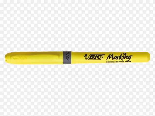 双标记笔黄色荧光笔