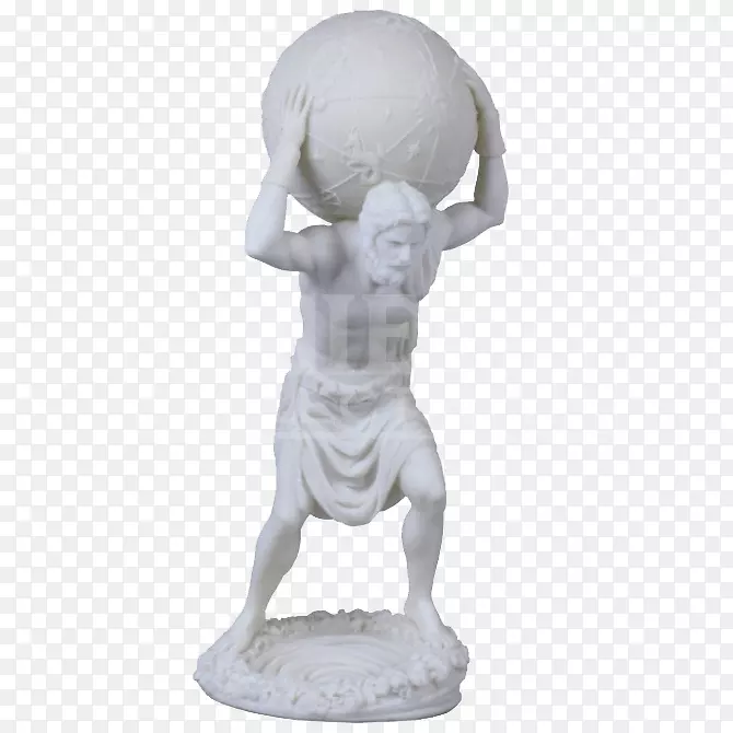 阿特拉斯耸耸肩，泰坦希腊神话雕像-希腊雕像