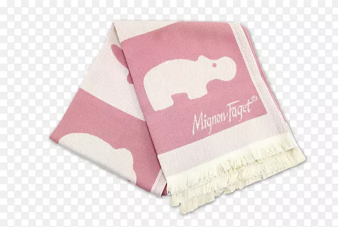 纺织粉红m动物饼干毛毯-动物饼干