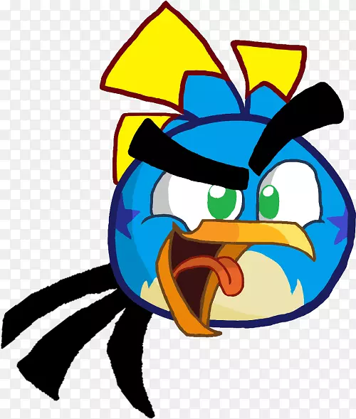 画数码艺术愤怒的小鸟剪贴画-愤怒的小鸟朋友