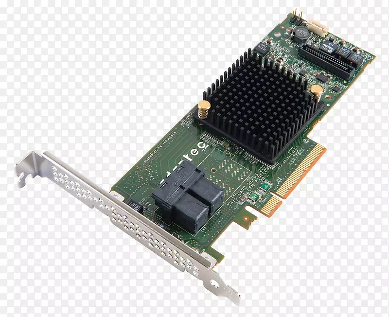 Adaptec串行连接的scsi磁盘阵列控制器RAID pci快速存储卡