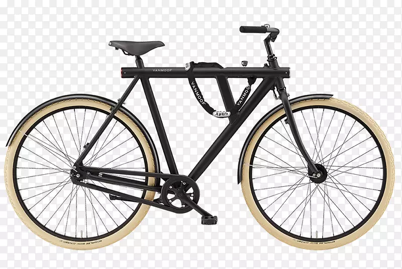 城市自行车Vanmoof B.V.电动自行车通勤-自行车