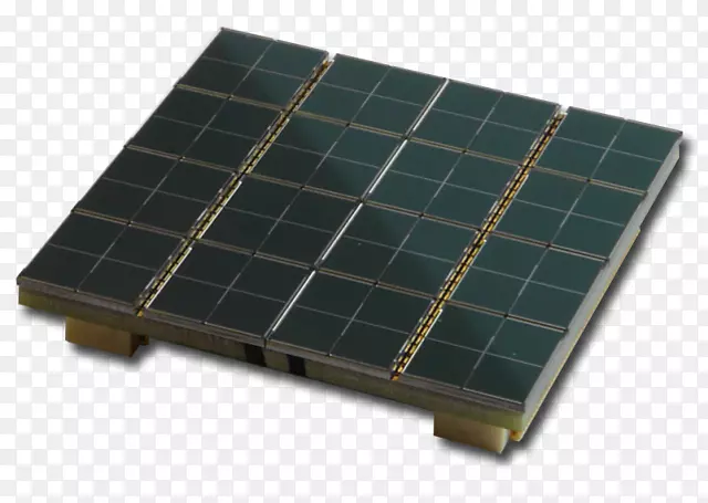 硅光电倍增瓦太阳能电池板.计算机断层扫描