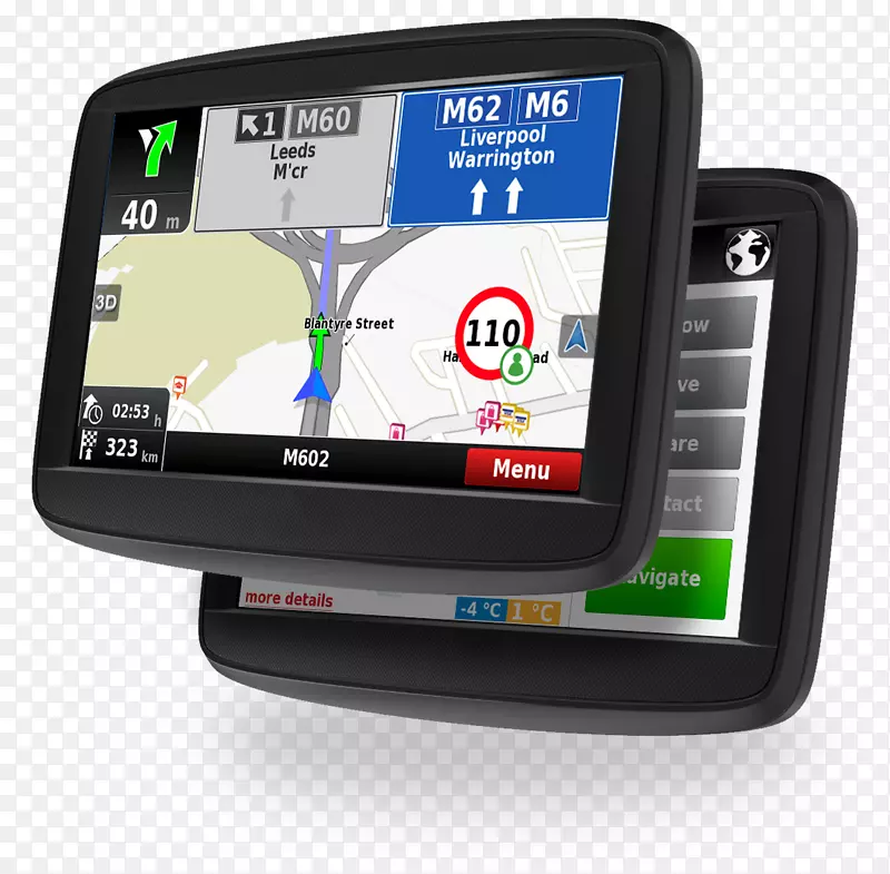 汽车导航系统gps导航系统gps导航软件nDrive显示装置gps导航软件