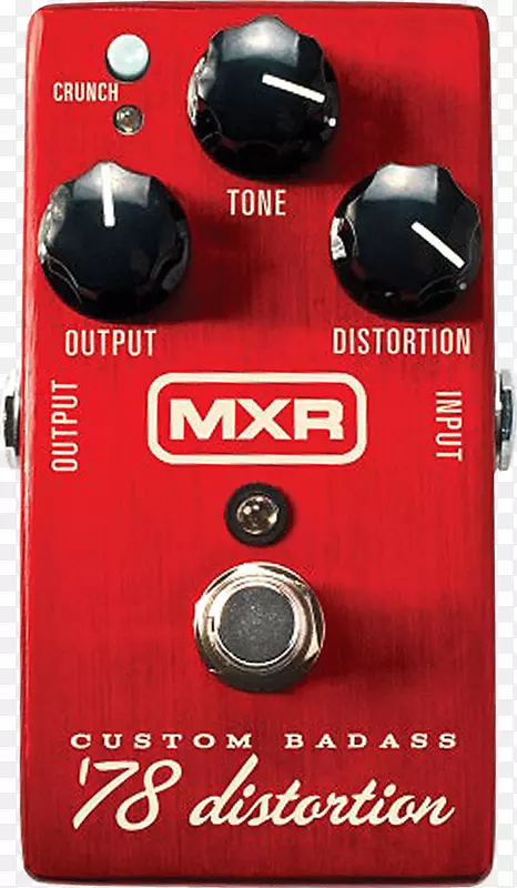 DUNLOP MXR自定义BXR 78变形M78效果处理器&踏板DUNLOP MXR自定义BXR 78变形M78 MXR变形+-吉他