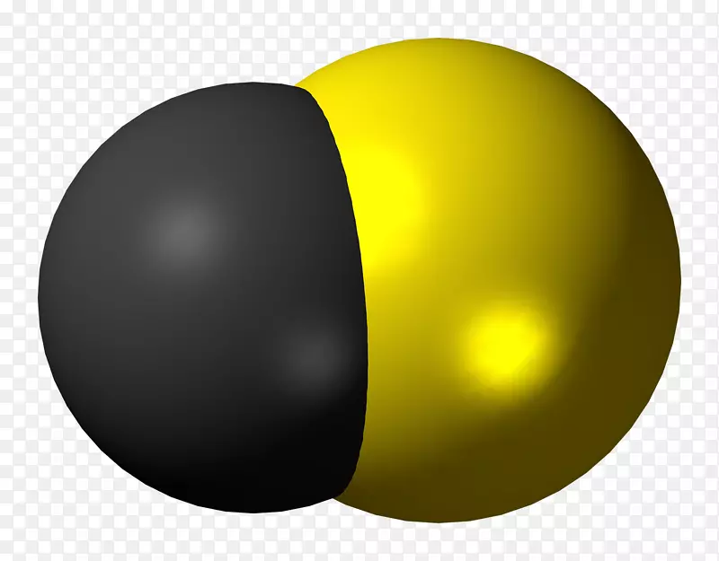 碳单硫空间填充模型铁(Ⅱ)硫化物二硫化碳单硫碳