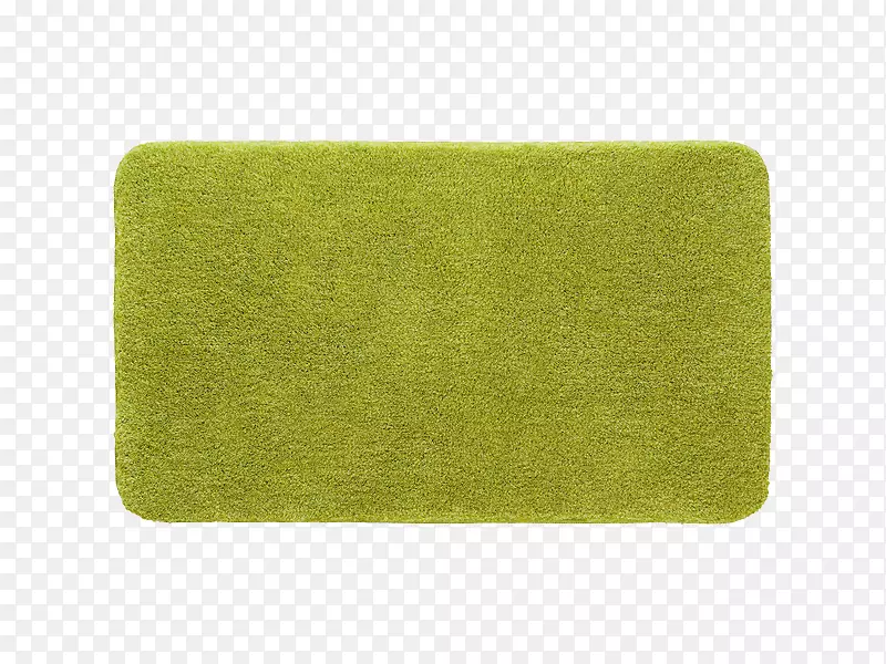 绿色配色水浴垫