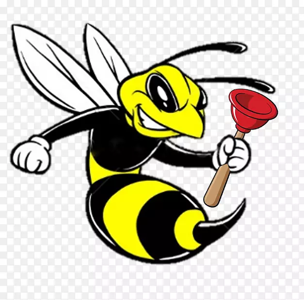 黄蜂剪贴画-蜜蜂