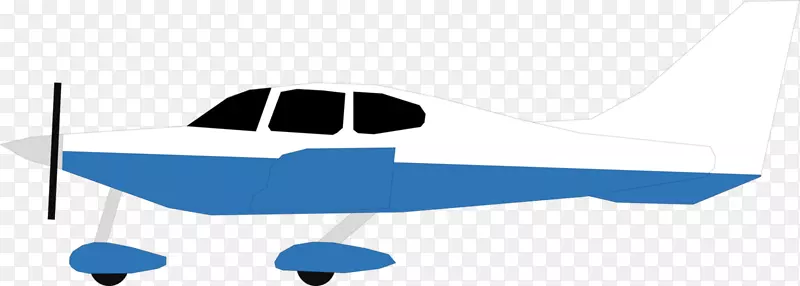 轻型飞机固定翼飞机剪贴画飞机